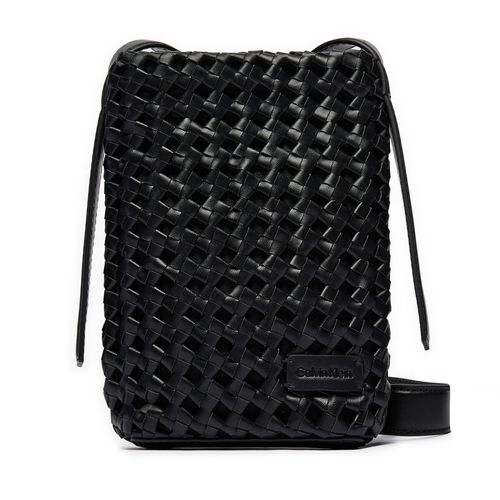 Sac à main Calvin Klein Ck Braided Mini Bag K60K612172 Noir - Chaussures.fr - Modalova