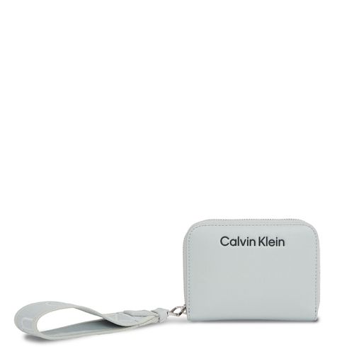 Portefeuille grand format Calvin Klein Gracie K60K611688 Gris - Chaussures.fr - Modalova