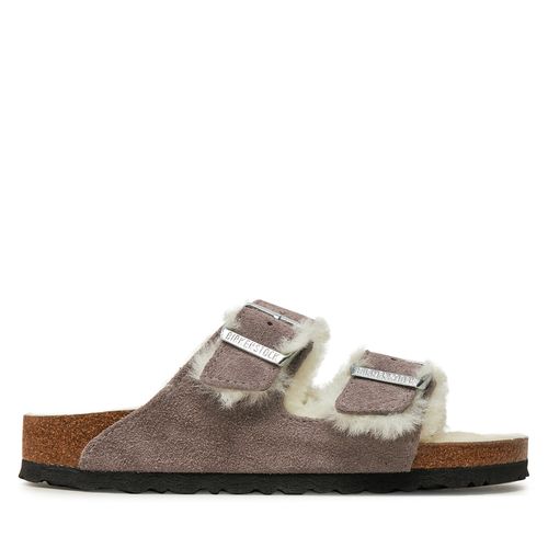 Mules / sandales de bain Birkenstock Arizona Shearling Leve 1028062 Violet - Chaussures.fr - Modalova