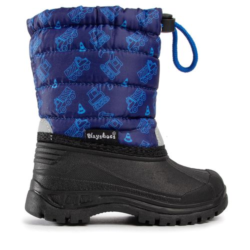 Bottes de neige Playshoes 193014 Bleu marine - Chaussures.fr - Modalova