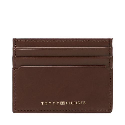 Étui cartes de crédit Tommy Hilfiger Th Premium Leather Cc Holder AM0AM10987 GT8 - Chaussures.fr - Modalova