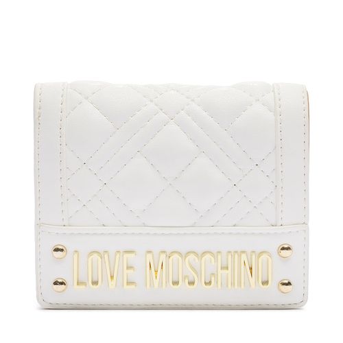 Portefeuille petit format LOVE MOSCHINO JC5601PP0HLA0120 Offwhite - Chaussures.fr - Modalova