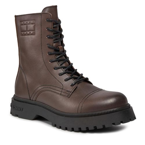 Boots Tommy Jeans Tjm Casual Boot EM0EM01244 Velvet Brown GWN - Chaussures.fr - Modalova