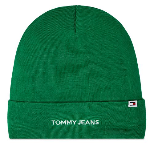 Bonnet Tommy Jeans Tjw Linear Logo Beanie AW0AW15843 Olympic Green L4B - Chaussures.fr - Modalova