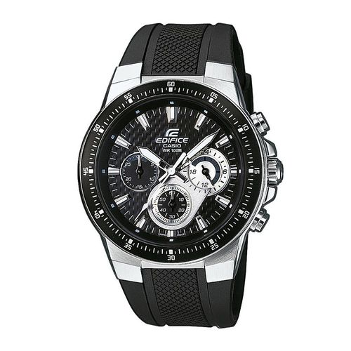 Montre Casio Edifice EF-552-1AVEF Black/Silver - Chaussures.fr - Modalova