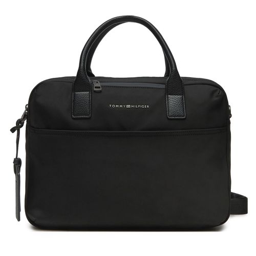 Sac ordinateur Tommy Hilfiger AM0AM13098 Noir - Chaussures.fr - Modalova