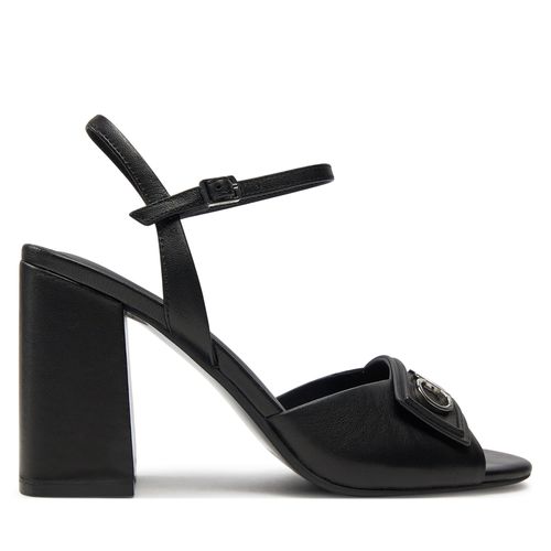Sandales Calvin Klein Heel Sandal 85 Relock Lth HW0HW01937 Ck Black BEH - Chaussures.fr - Modalova