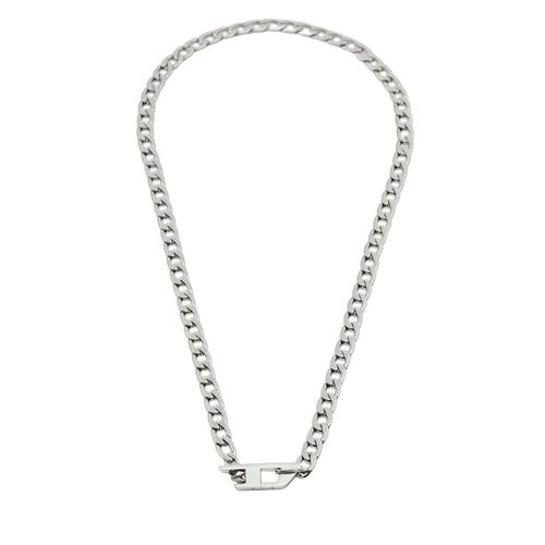 Collier Diesel DX1497040 Argent - Chaussures.fr - Modalova