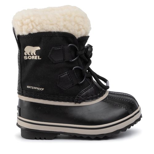 Bottes de neige Sorel Childrens Yoot Pac Nylon NC1962 Black 010 - Chaussures.fr - Modalova
