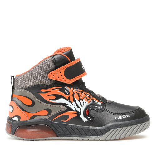 Sneakers Geox J Inek Boy J369CC 0BUCE C0038 M Black/Orange - Chaussures.fr - Modalova