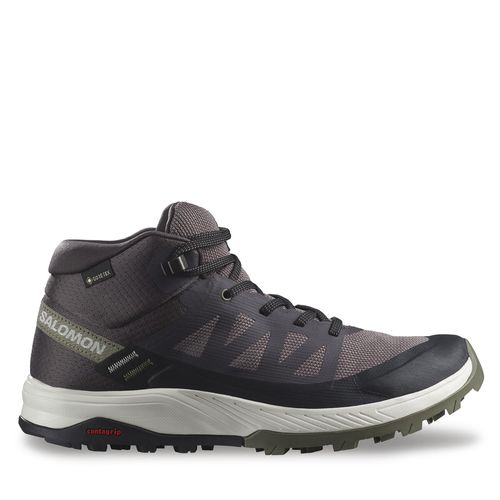 Chaussures de trekking Salomon Outrise Mid Gtx W GORE-TEX L47160700 Noir - Chaussures.fr - Modalova