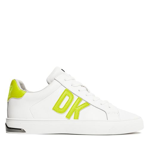 Sneakers DKNY Abeni K1486950 Wht/Fluo Yelw - Chaussures.fr - Modalova