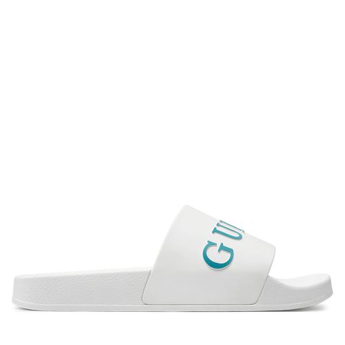 Mules / sandales de bain Guess F4GZ10 BB00F Blanc - Chaussures.fr - Modalova