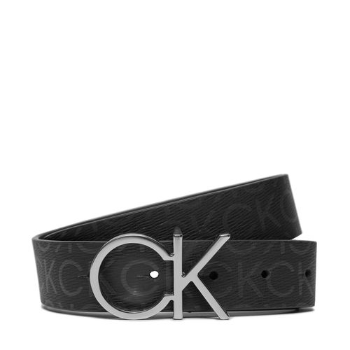 Ceinture Calvin Klein Ck Logo Belt 3.0 Epi Mono K60K611902 Black Epi Mono 0GJ - Chaussures.fr - Modalova