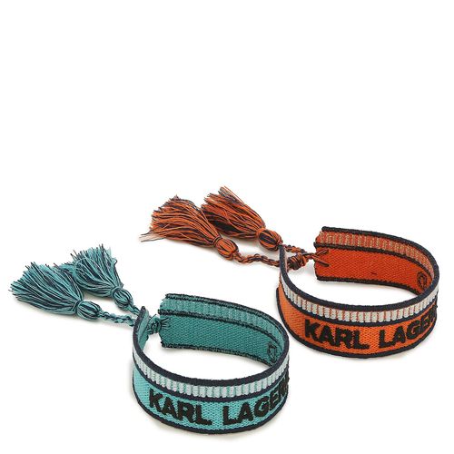 Set de 2 bracelets KARL LAGERFELD 231W3960 Multicolore - Chaussures.fr - Modalova