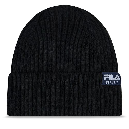 Bonnet Fila Butte Fisherman Beanie With Flag Logo FCU0093.80010 Noir - Chaussures.fr - Modalova