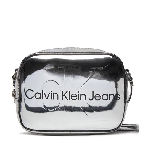 Sac à main Calvin Klein Jeans Sculpted Camera Bag18 Mono S K60K611858 Argent - Chaussures.fr - Modalova