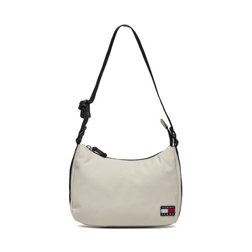 Sac à main Tommy Jeans Tjw Essential Daily Shoulder Bag AW0AW15815 Beige - Chaussures.fr - Modalova