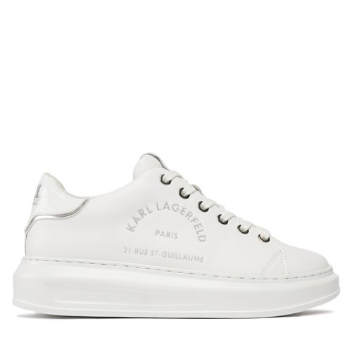 Sneakers KARL LAGERFELD KL62539F White Lthr w/Silver 01S - Chaussures.fr - Modalova