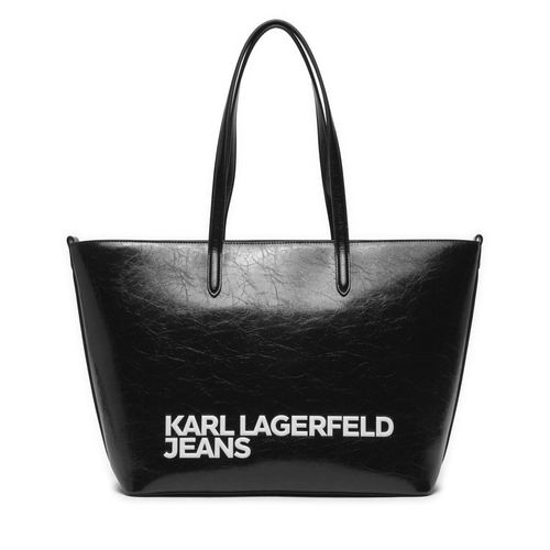 Sac à main Karl Lagerfeld Jeans 241J3001 Black - Chaussures.fr - Modalova