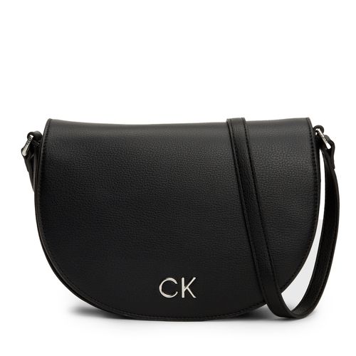 Sac à main Calvin Klein Ck Daily Saddle Bag Pebble K60K611679 Ck Black BEH - Chaussures.fr - Modalova