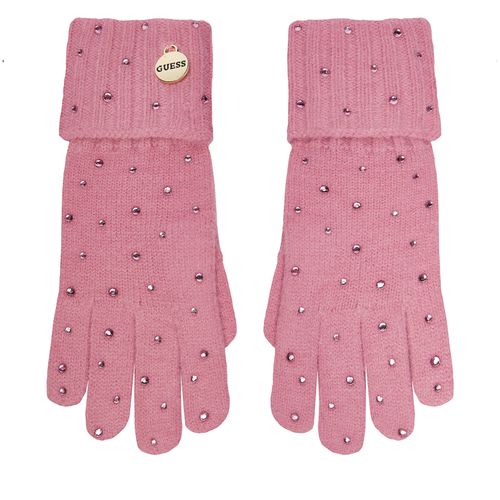 Gants femme Guess AW5215 POL02 Rose - Chaussures.fr - Modalova