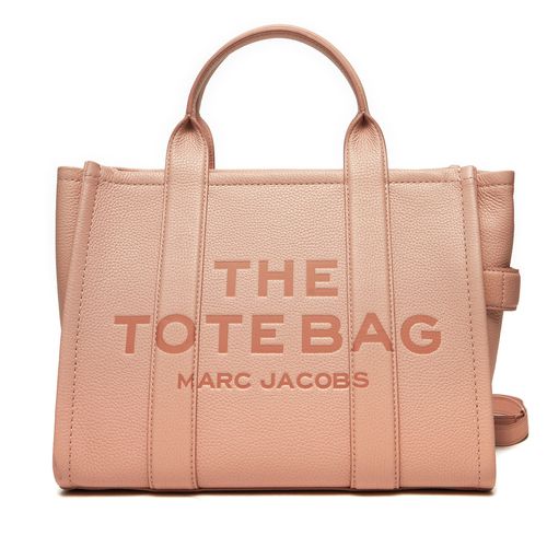 Sac à main Marc Jacobs The Leather Medium Tote Bag H004L01PF21 Rose - Chaussures.fr - Modalova