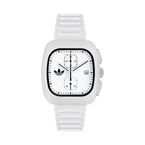 Montre adidas Retro Wave Two Chrono AOSY24532 Blanc - Chaussures.fr - Modalova