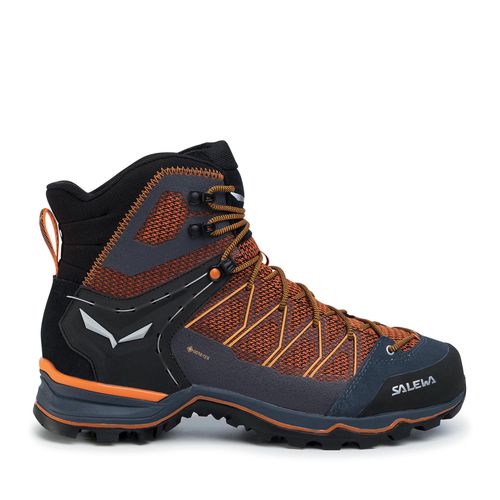 Chaussures de trekking Salewa Ms Mnt Trainer Lite Mid Gtx GORE-TEX 61359-0927 Black Out/Carrot - Chaussures.fr - Modalova