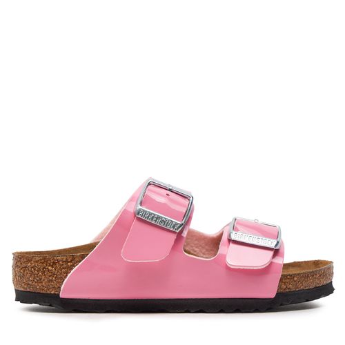 Mules / sandales de bain Birkenstock Arizona 1027094 Patent Candy Pink - Chaussures.fr - Modalova