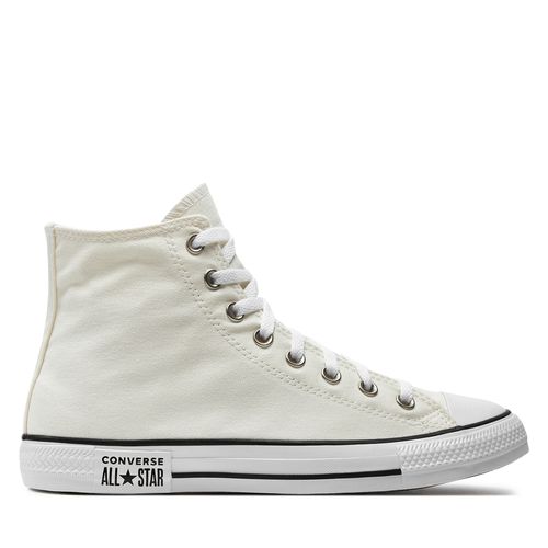 Sneakers Converse Chuck Taylor All Star A09205C Vintage White/White/Black - Chaussures.fr - Modalova