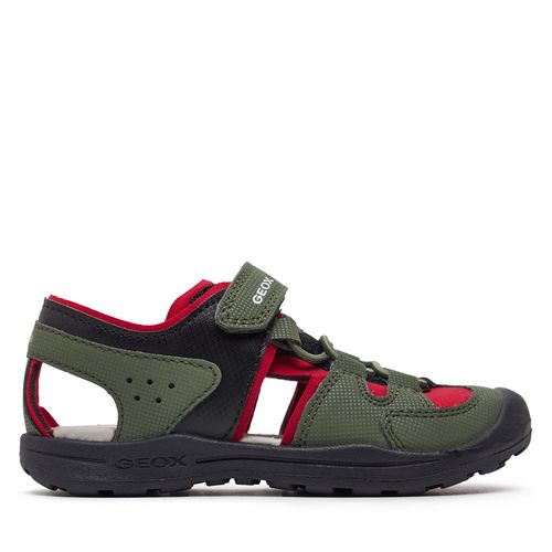 Sandales Geox J Vaniett Boy J455XA 015CE C3267 S Military/Red - Chaussures.fr - Modalova