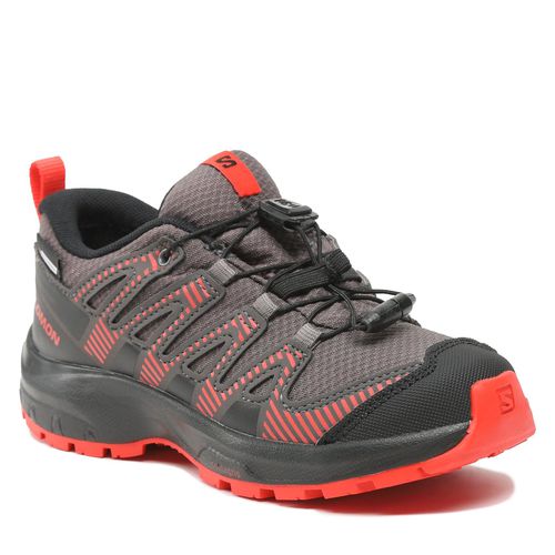 Chaussures de trekking Salomon Xa Pro V8 Cswp J 416139 09 W0 Magnet/Black/Poppy Red - Chaussures.fr - Modalova