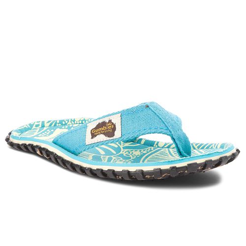 Tongs Gumbies Islander Turquoise Pattern - Chaussures.fr - Modalova
