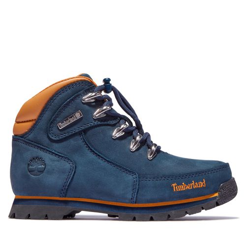 Bottes de randonnée Timberland Euro Rock TB0A43TR0191 Bleu marine - Chaussures.fr - Modalova