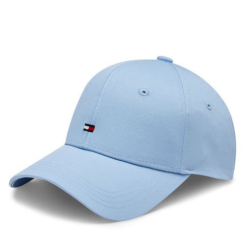 Casquette Tommy Hilfiger Essential Flag Cap AW0AW15785 Well Water C1Y - Chaussures.fr - Modalova