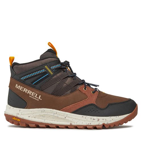 Chaussures de trekking Merrell Nova Sneaker Boot Bungee Mid Wp J067111 Brown - Chaussures.fr - Modalova