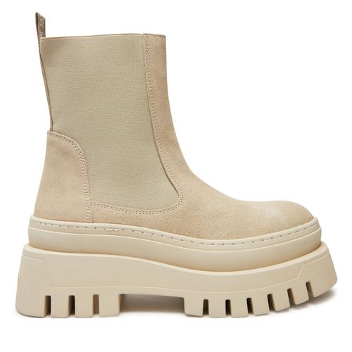 Bottines Chelsea Steve Madden Cassandra SM11002679 Beige - Chaussures.fr - Modalova