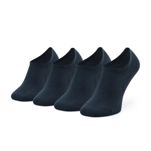 Lot de 2 paires de chaussettes basses Tommy Hilfiger 382024001 Bleu marine - Chaussures.fr - Modalova
