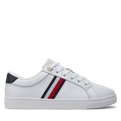 Sneakers Tommy Hilfiger Essential Webbing Cupsole FW0FW07378 White YBS - Chaussures.fr - Modalova