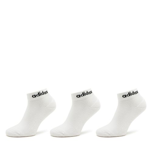 Chaussettes basses unisex adidas Linear Ankle Socks Cushioned Socks 3 Pairs HT3457 Blanc - Chaussures.fr - Modalova