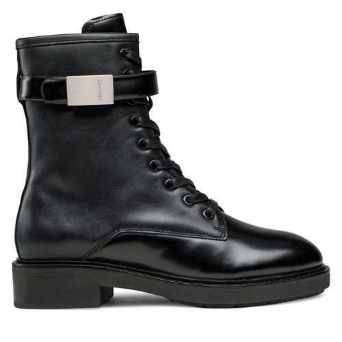 Bottines Calvin Klein Combat Boot W/Hw HW0HW01360 Ck Black BEH - Chaussures.fr - Modalova