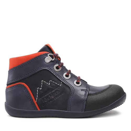 Boots Kickers Bins Mountain 878602-10 Marine/Orange 103 - Chaussures.fr - Modalova
