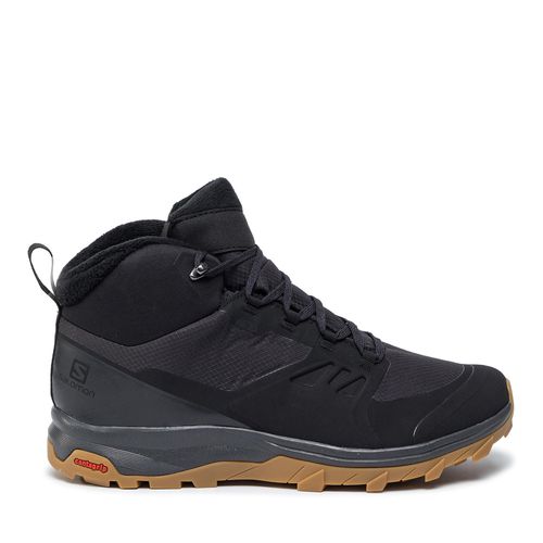 Chaussures de trekking Salomon Outsnap Cswp 409220 28 V0 Black/Ebony/Gum1A - Chaussures.fr - Modalova