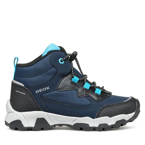 Boots Geox J Magnetar Boy B Abx J463ZC 050FU C0693 D Bleu marine - Chaussures.fr - Modalova