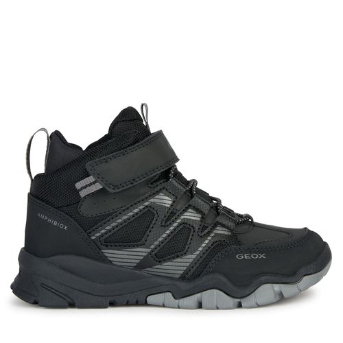 Boots Geox J Montrack Boy B Abx J26HBC 0FUME C9999 S Black - Chaussures.fr - Modalova