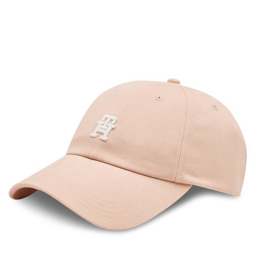 Casquette Tommy Hilfiger Utility Soft Cap AW0AW16363 Rose - Chaussures.fr - Modalova