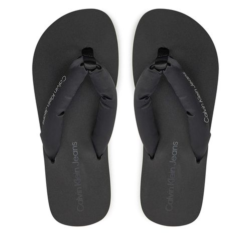 Tongs Calvin Klein Jeans Beach Sandal Flatform Padded Ny YW0YW01400 Noir - Chaussures.fr - Modalova