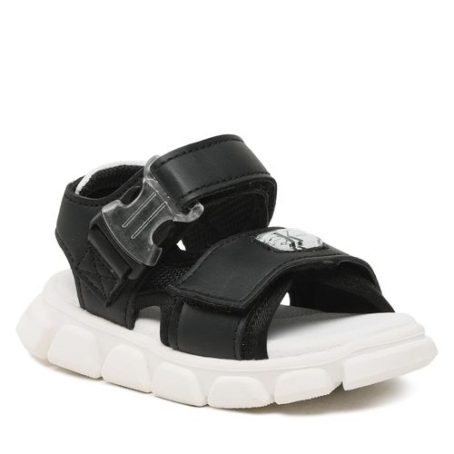 Sandales Calvin Klein Jeans Velcro Sandal V1B2-80609-0211 S Noir - Chaussures.fr - Modalova