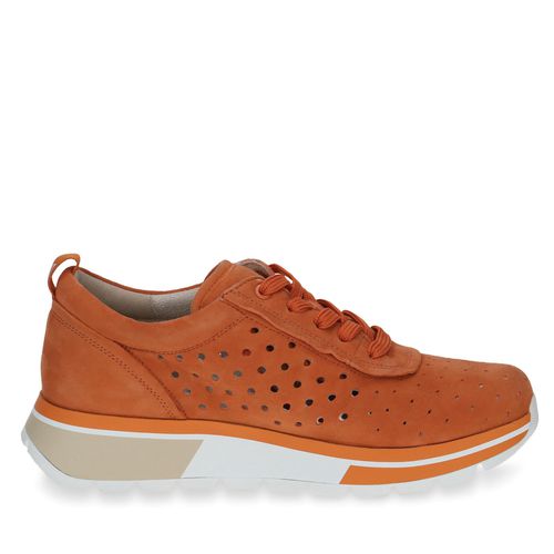 Sneakers Caprice 9-23709-20 Orange Suede 664 - Chaussures.fr - Modalova